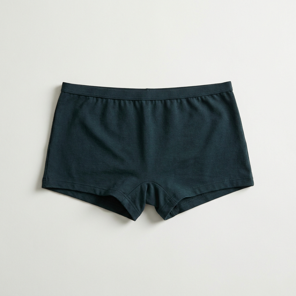 Culotte Shorty coloris Encre, vue à plat