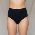 Culotte Culotte haute coloris Noir, portée